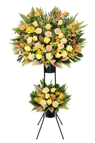 画像4: 御祝いスタンド花2段(全国) (4)