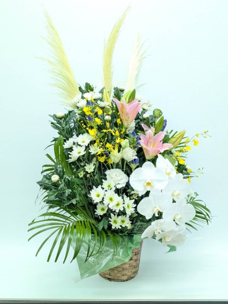 画像2: 2025年8月お盆用お供えアレンジ (2)