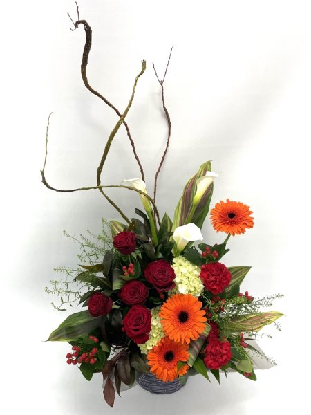 画像2: 2025年11月開店御祝用ロングタイプアレンジメント (2)