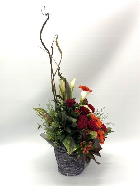 画像4: 2025年11月開店御祝用ロングタイプアレンジメント (4)