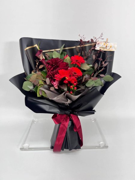 画像1: 2026年1月成人式スタンダード花束 (1)