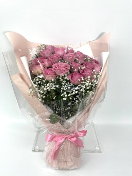 画像1: 2026年3月卒業式スタンダードタイプ花束 (1)