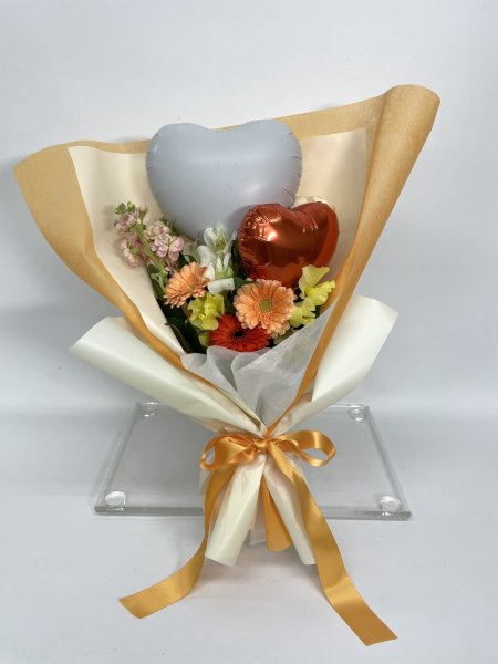 画像1: 2026年3月卒業式バルーン花束 (1)